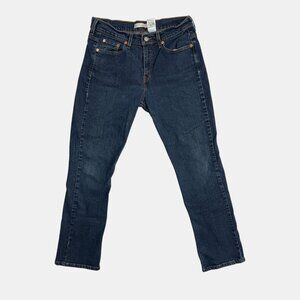 Levi's Women's Navy and Blue Jeans